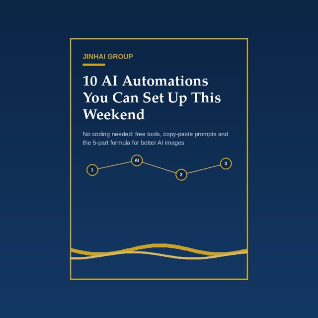 10 AI Automations You Can Set Up This Weekend