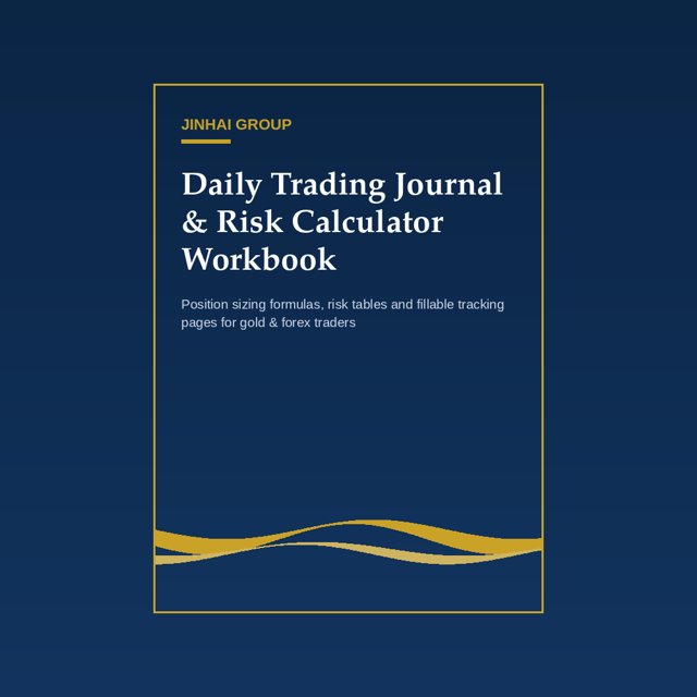 Daily Trading Journal & Risk Calculator Workbook